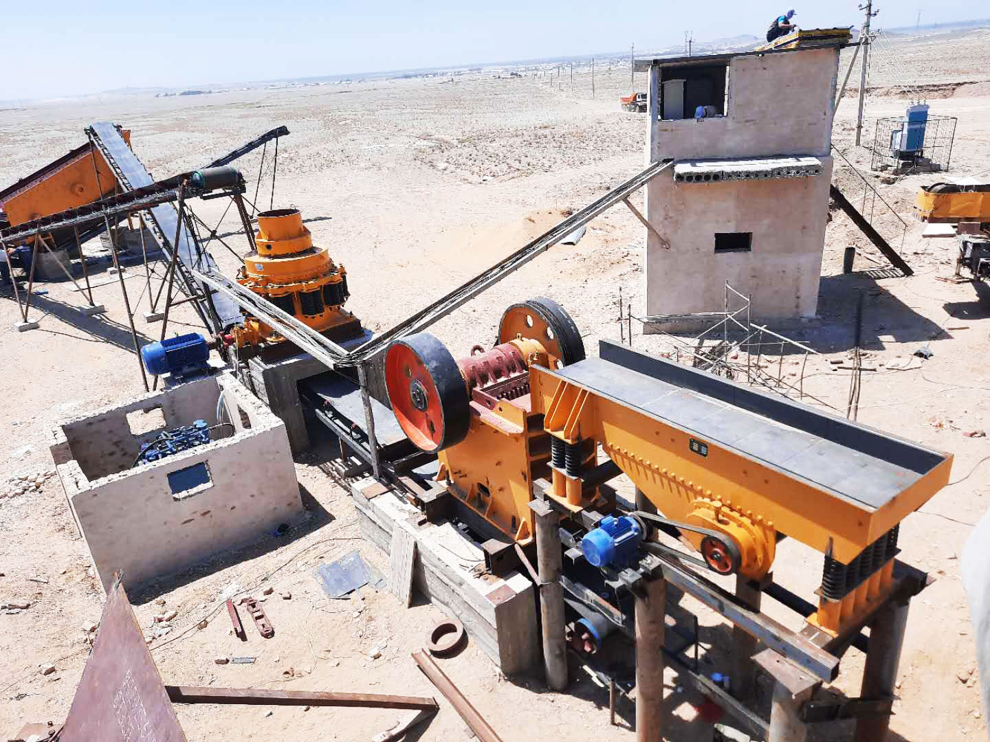 150T/H Stone Crushing Plant Had Successful Test Run in Uzbekistan ...