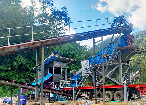 Mobile Cone Crusher Plant Test Run in Philippines