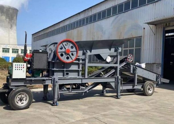 NEW PRODUCT 30tph Trailer Crushing Plant