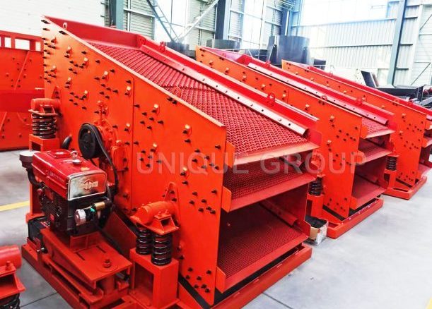 Diesel Power Vibrating Screen will go to Ghana