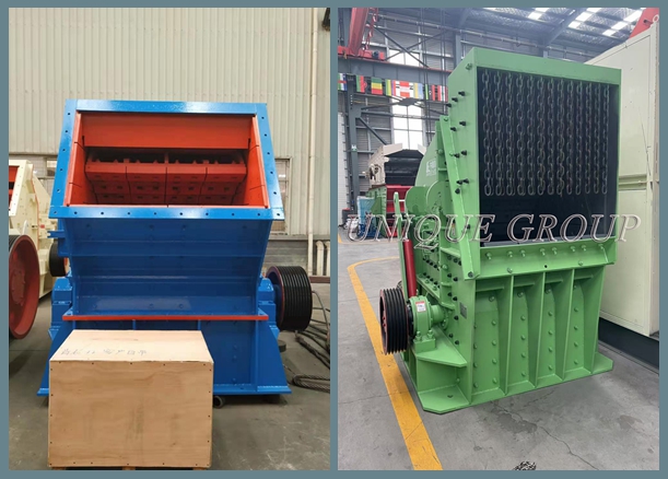 PF1007 impact crusher finished produced in the Unique factory.