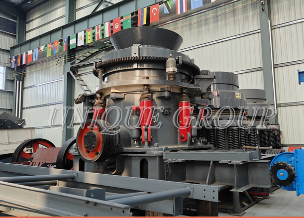 The XHP200 multi-cylinder hydraulic cone crusher ordered by Peruvian customers has been completed and is ready for shipment!